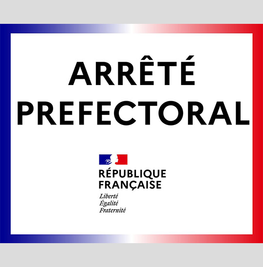 Lire la suite à propos de l’article PUBLICATION D’UN ARRÊTÉ PRÉFECTORAL